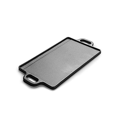 Cast Iron Double-Sided BBQ Griddle Pan