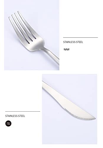 100-Piece Stainless Steel Flatware Set for 20