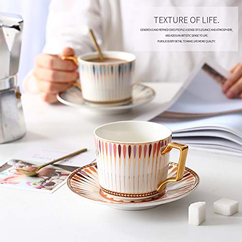 200ml Ceramic Coffee Cup & Tea Set