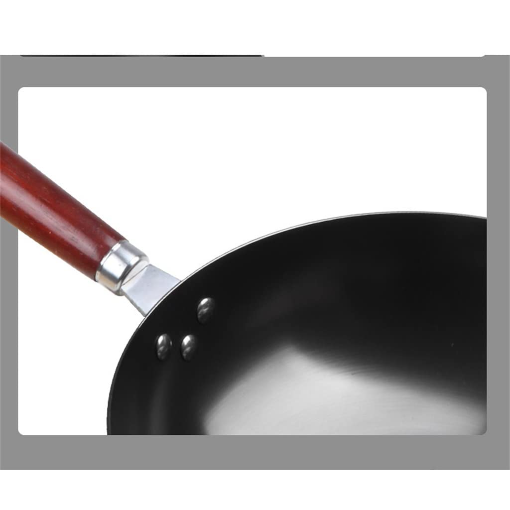 Non-Stick Cast Iron Wok