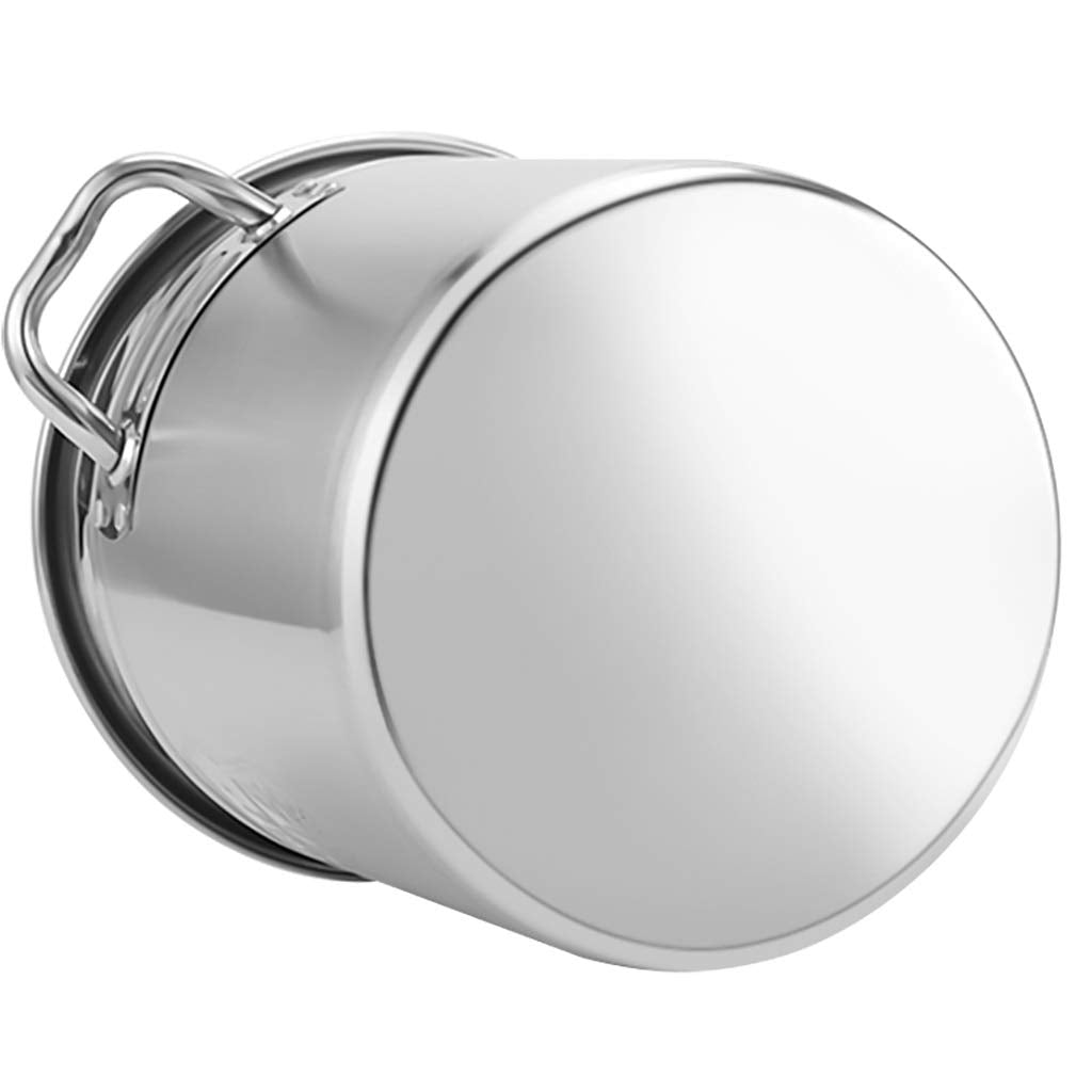 304 Stainless Steel Thickened Stock Pot with Lid