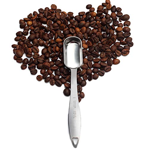 6-Piece Stainless Steel Measuring Spoon Set