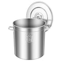 304 Stainless Steel Thickened Stock Pot with Lid