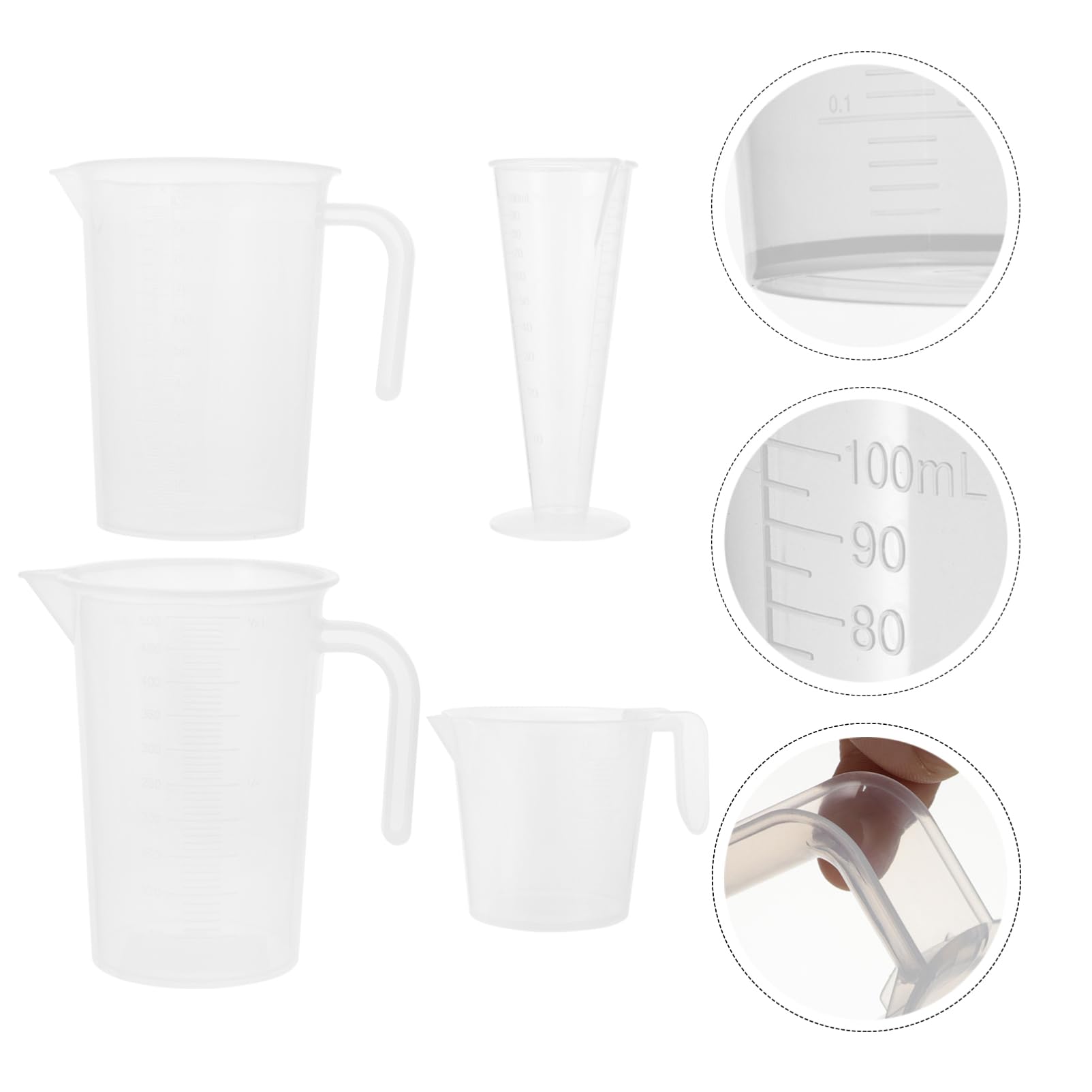 4-Piece Graduated Mixing Cup Set