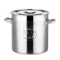 304 Stainless Steel Stock Pot with Lid