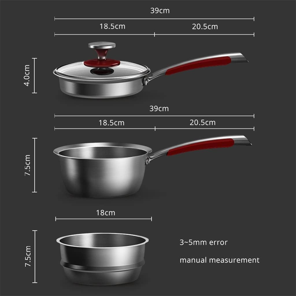Stainless Steel Non-Stick Cookware Set