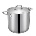304 Stainless Steel Deep Soup Pot with Lid