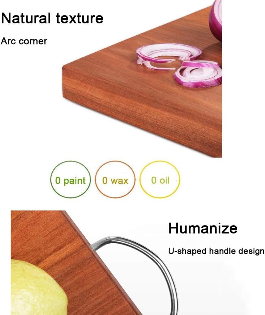 Solid Wood Ironwood Cutting Board 41 × 32 cm