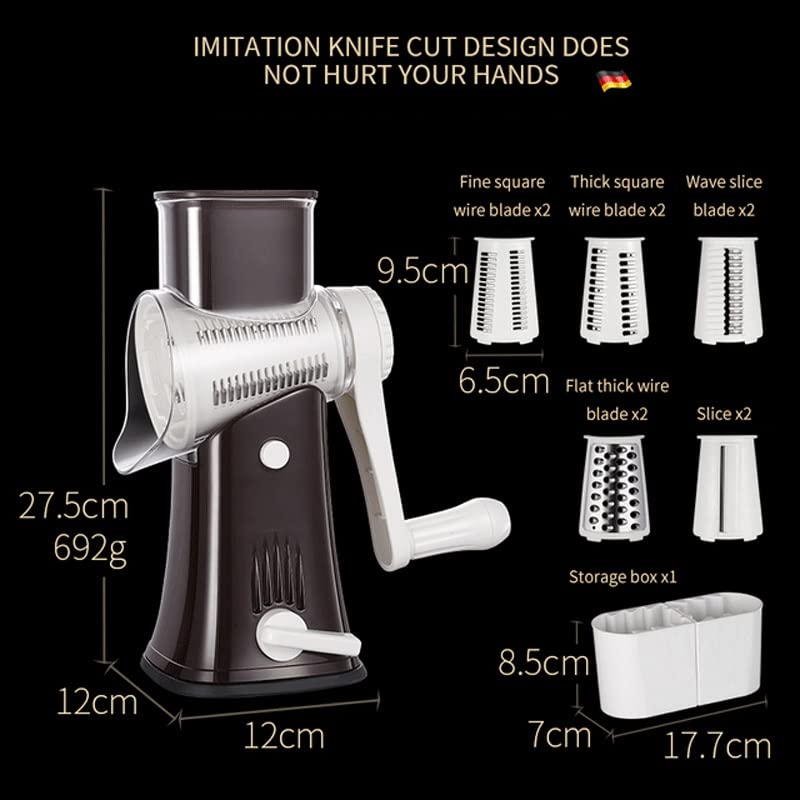 Manual Vegetable Slicer & Peeler