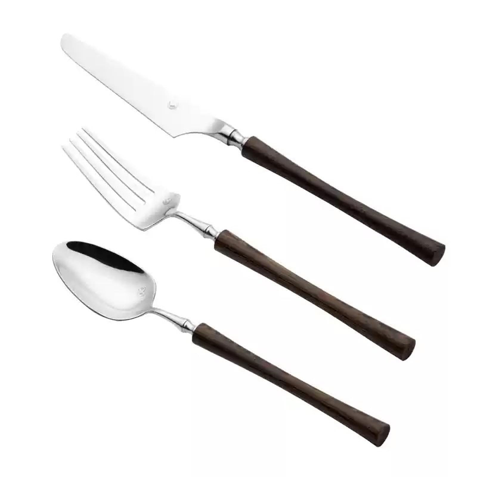 6-Piece 18/8 Stainless Steel Flatware Set for 2