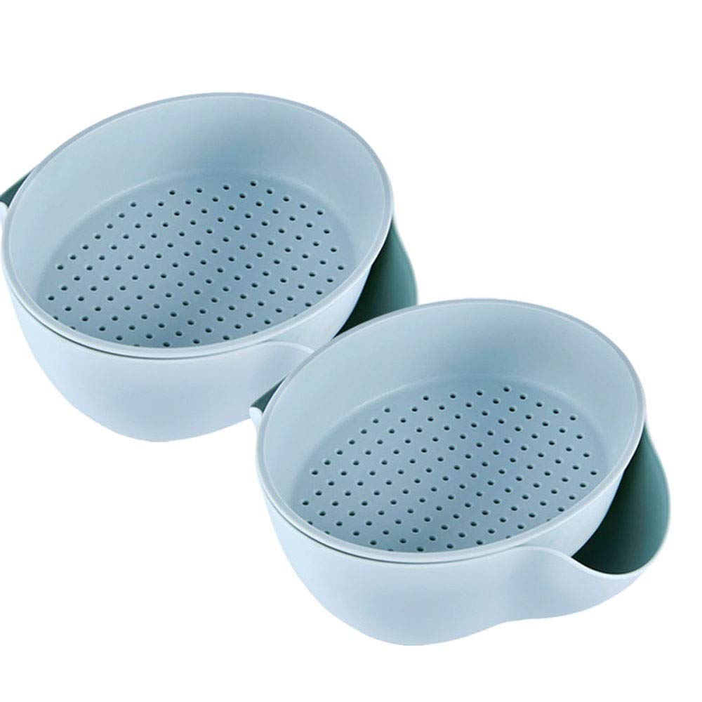 2-in-1 Rotating Colander & Bowl Set