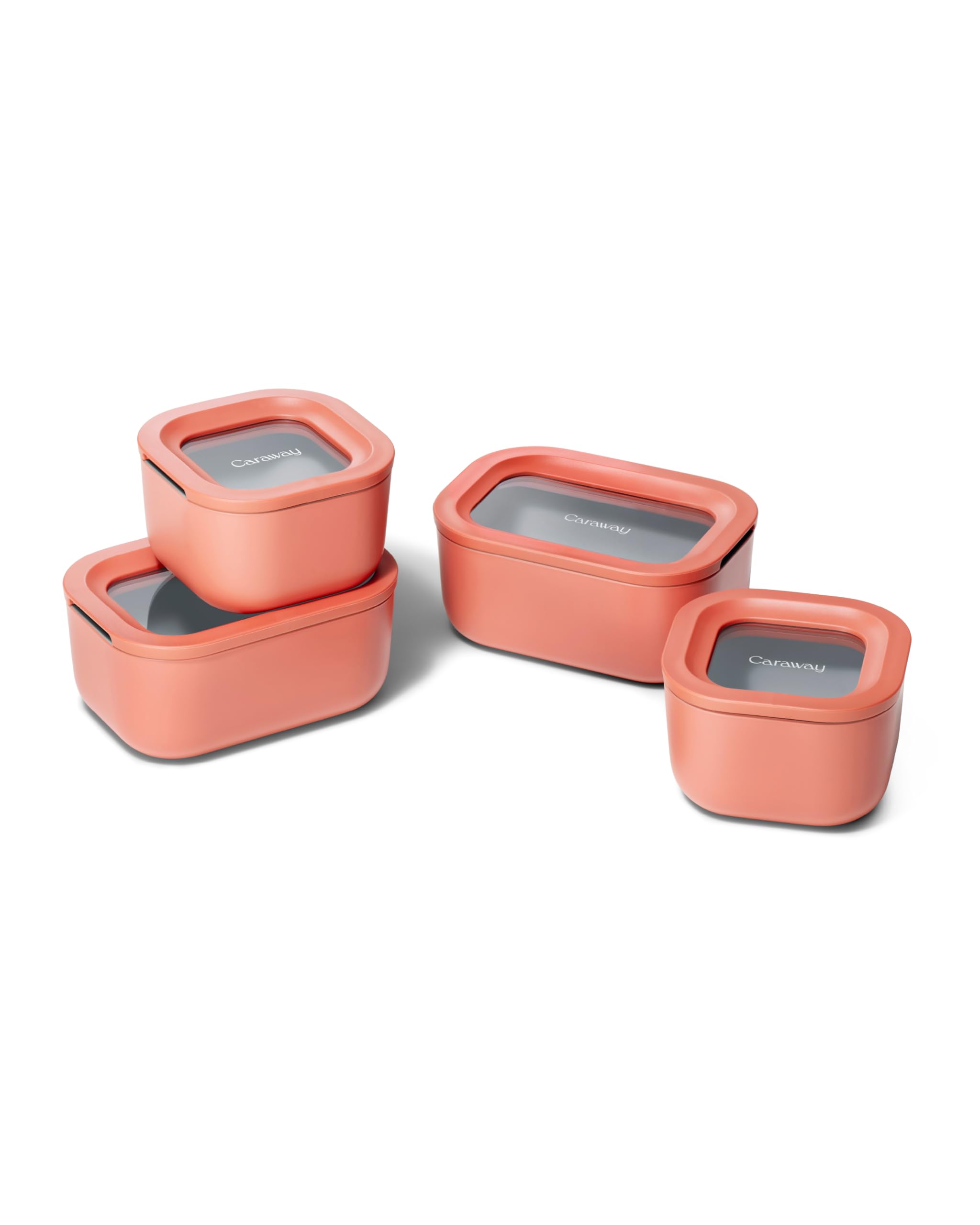 Glass Food Storage Set with Glass Lids