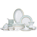 46-Piece Porcelain Dinnerware Set