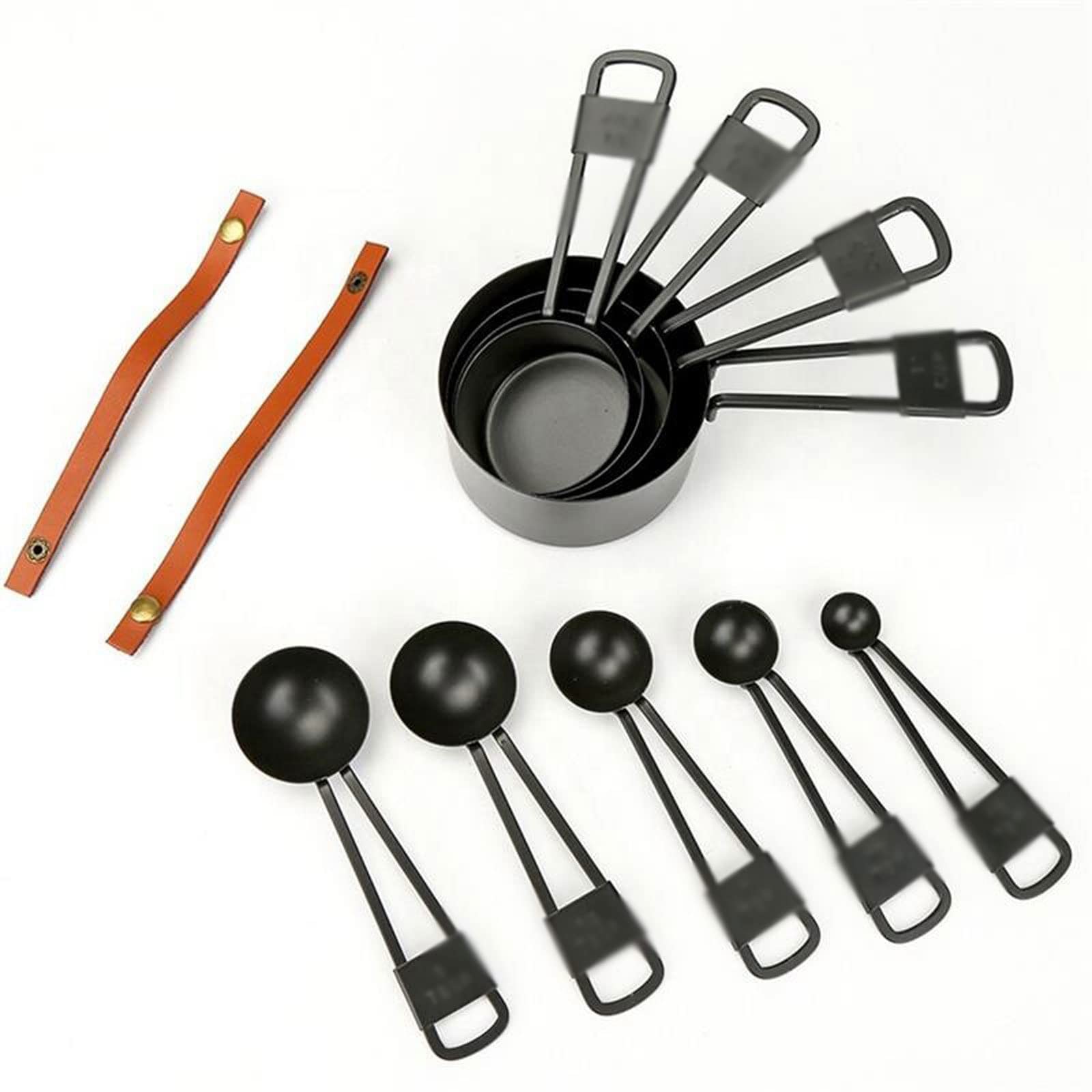 Stainless Steel Measuring Cups & Spoons Set