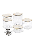 Glass Airtight Food Storage Container Set
