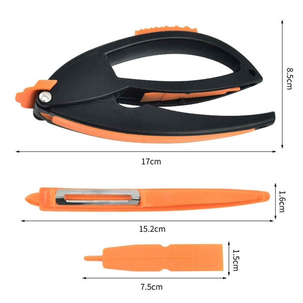 Manual Garlic Press & Grater Tool