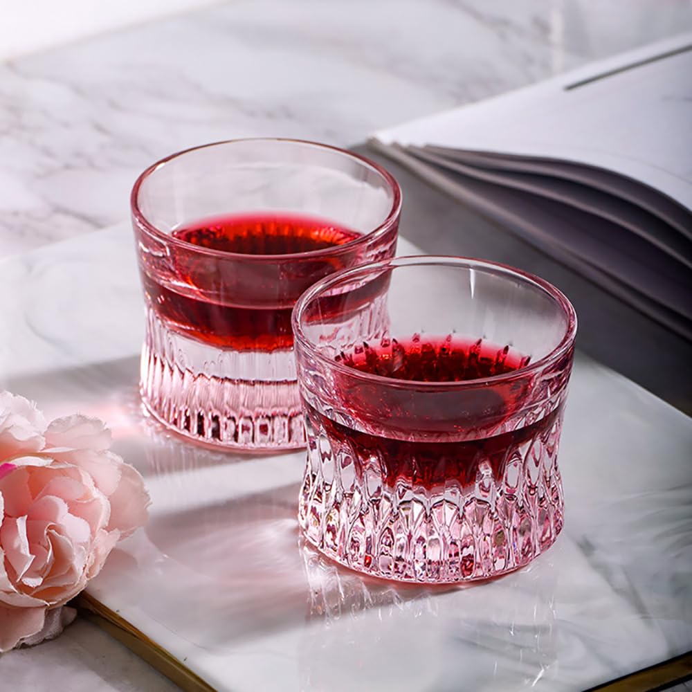 Crystal Glass Whiskey & Coffee Tumbler