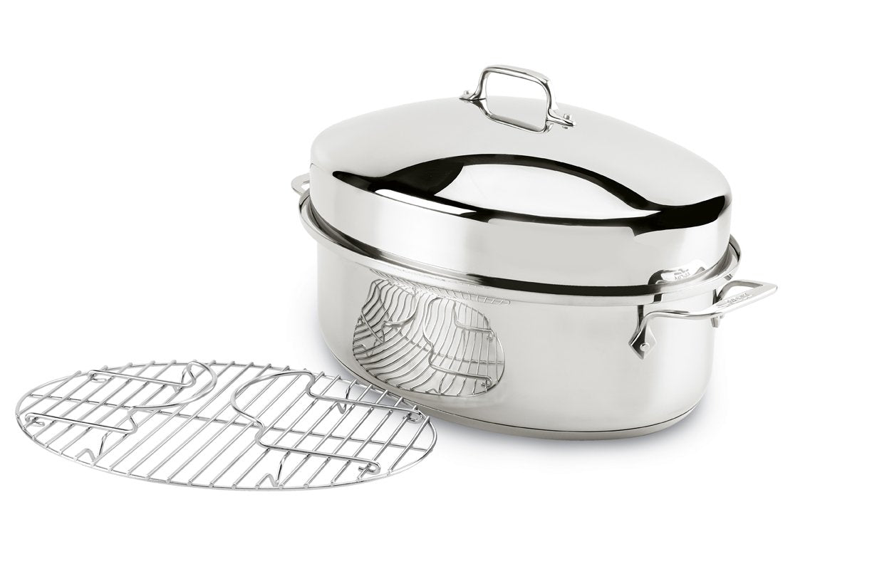 Stainless Steel Roaster with Nonstick Rack