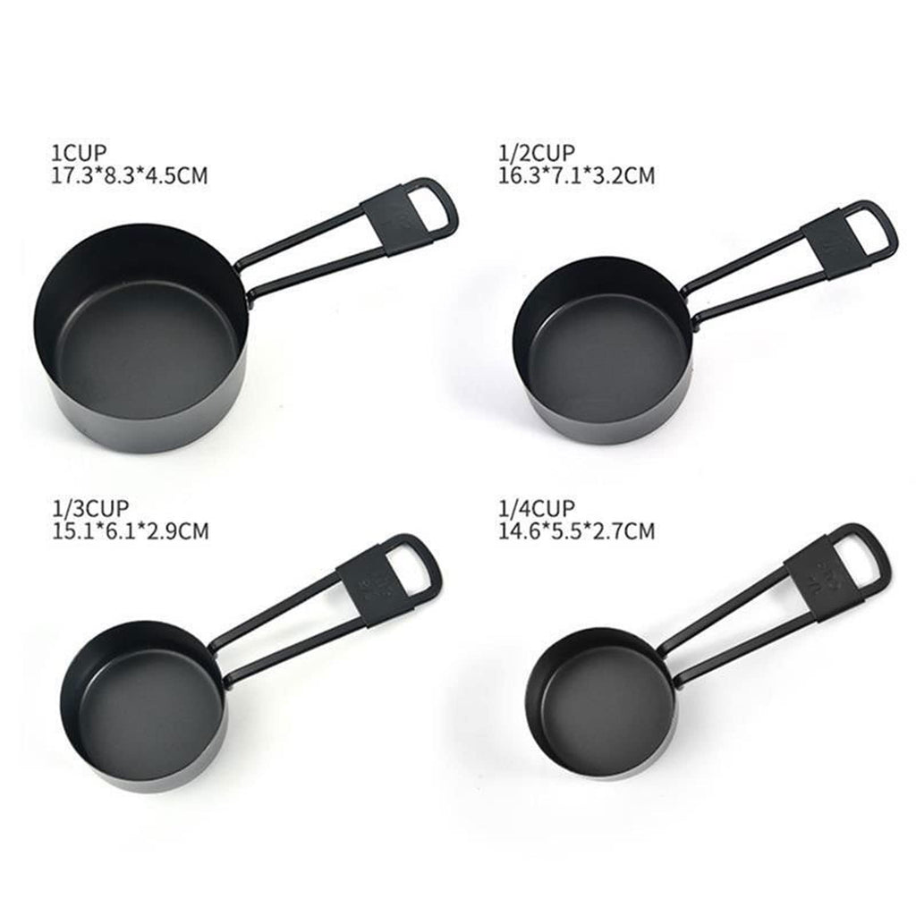 Stainless Steel Measuring Cups & Spoons Set
