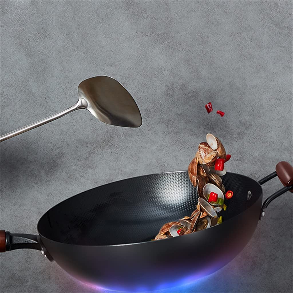 Non-Stick Cast Iron Frying Pan for Induction & Gas