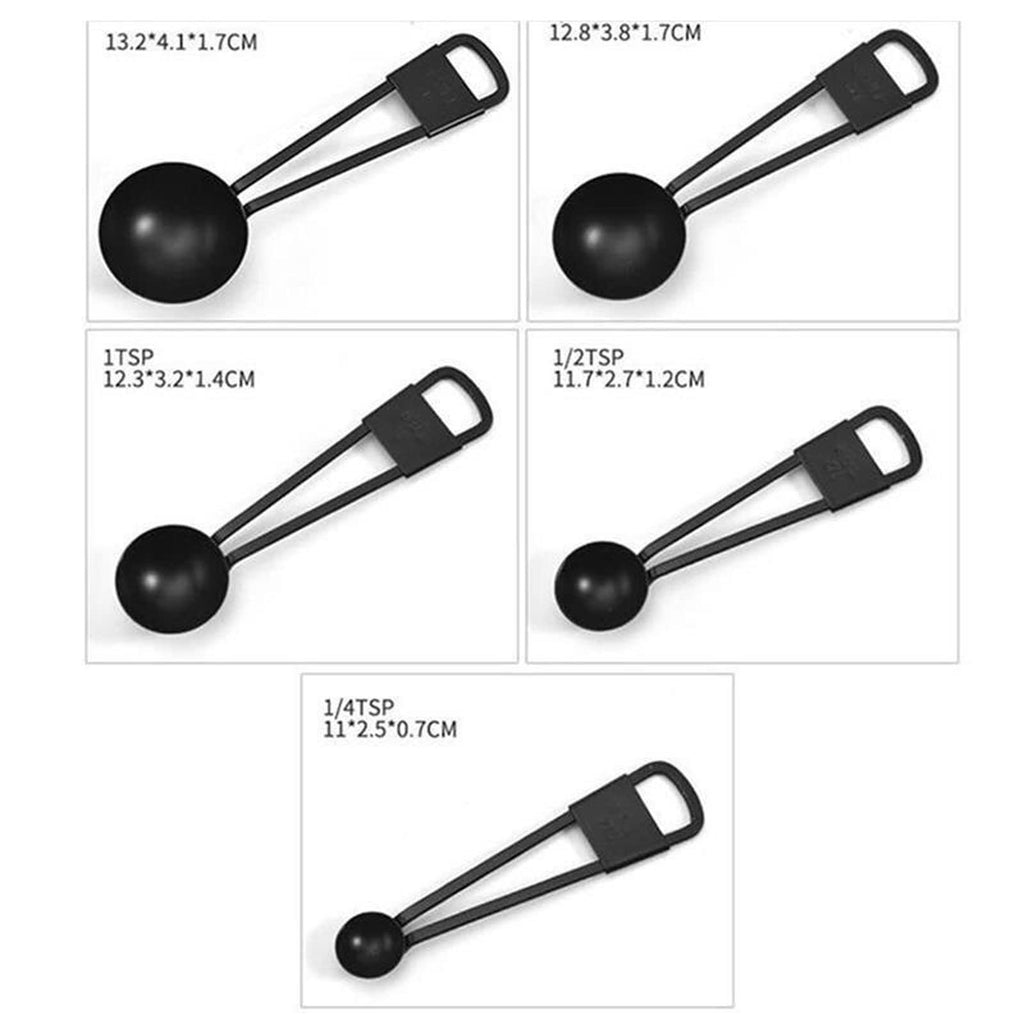 Stainless Steel Measuring Cups & Spoons Set