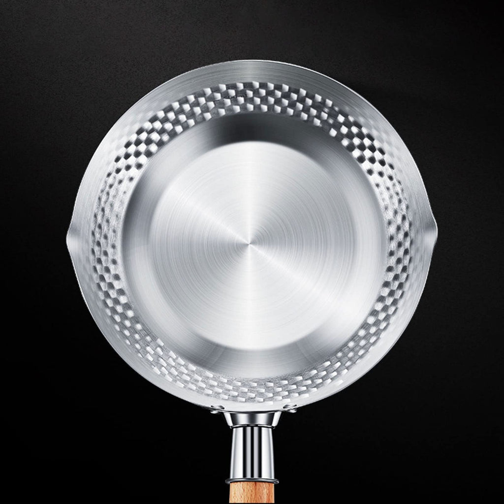 Stainless Steel Saucepan with Wooden Handle