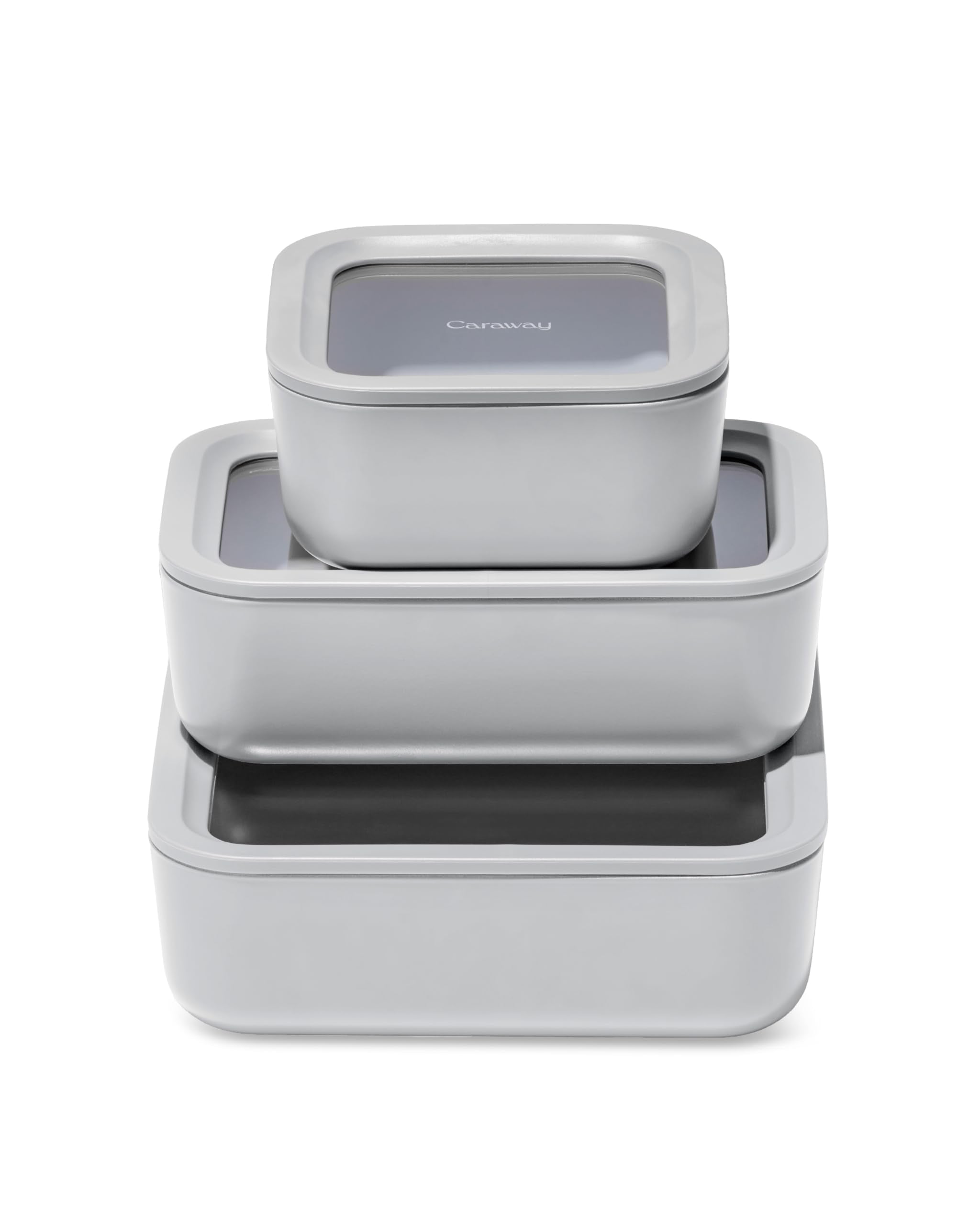 Glass Food Storage Set with Glass Lids