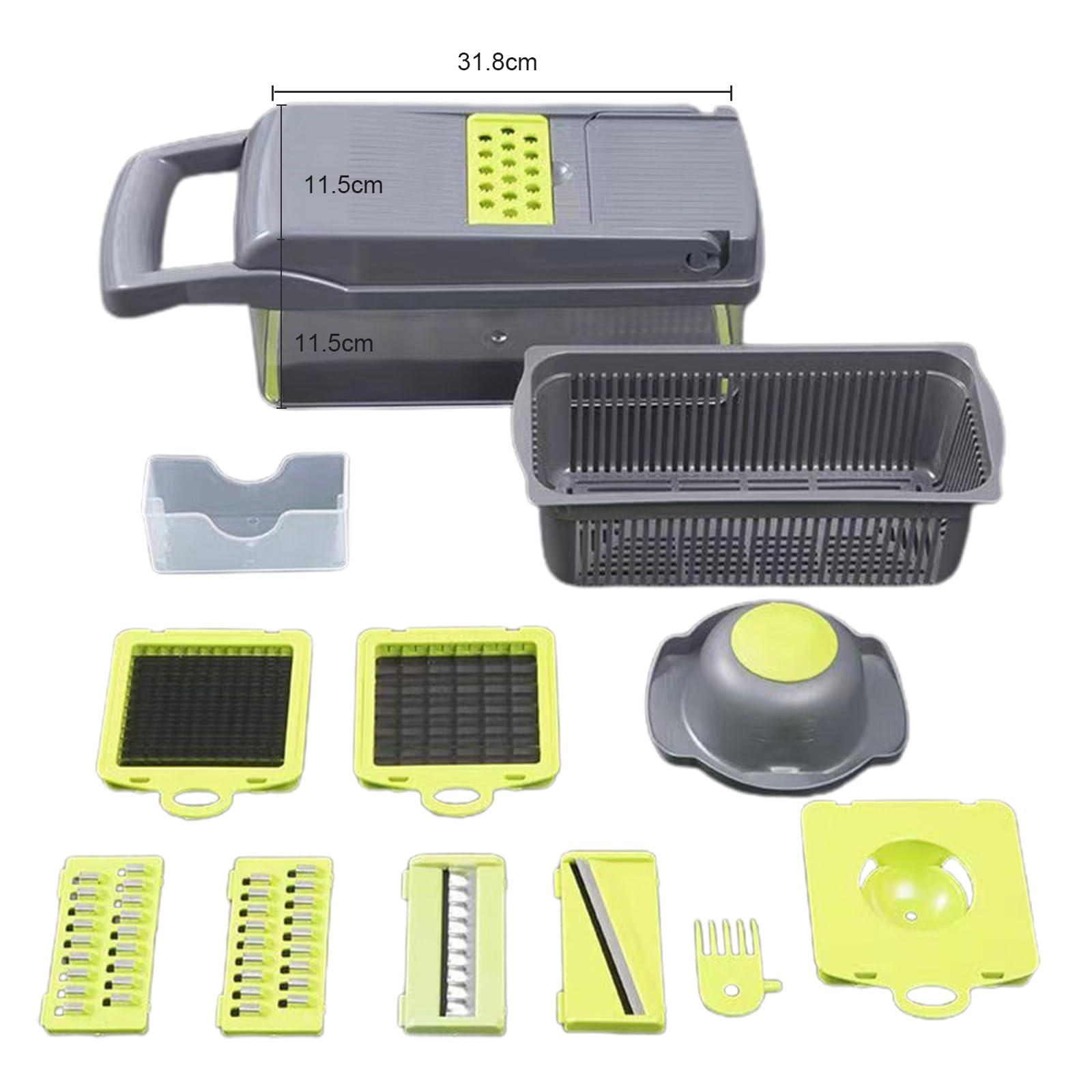 32cm Mandoline Vegetable Chopper & Slicer