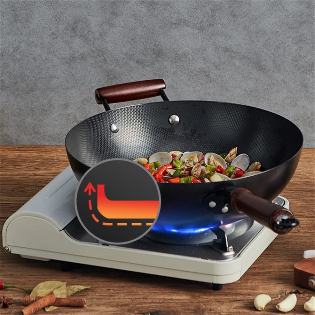 Non-Stick Cast Iron Frying Pan for Induction & Gas
