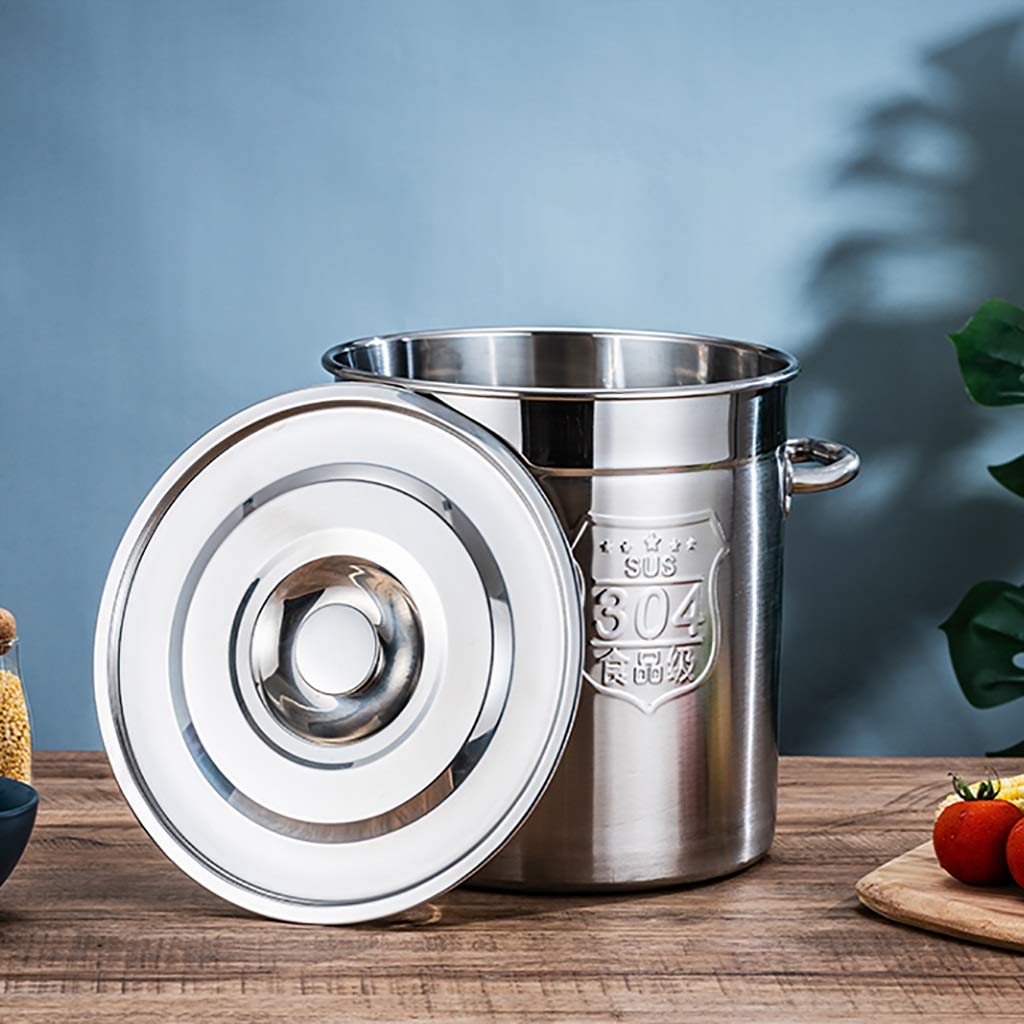 304 Stainless Steel Stock Pot with Lid