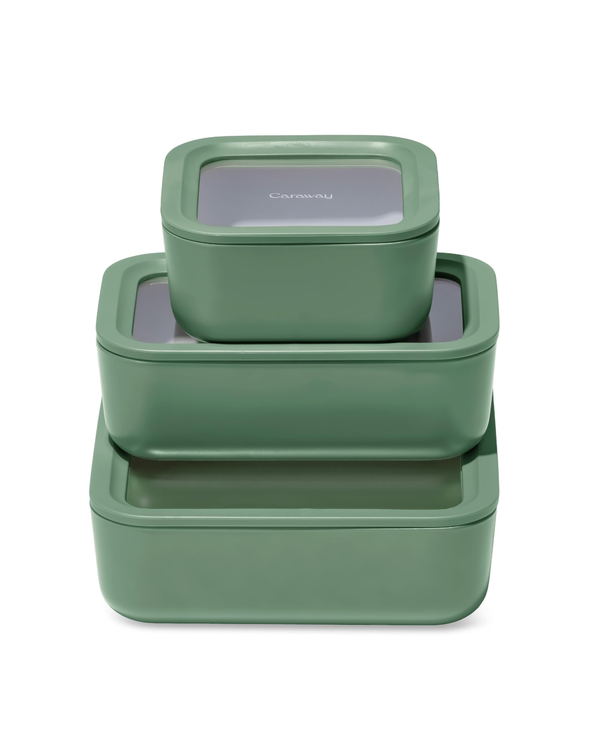Glass Food Storage Set with Glass Lids