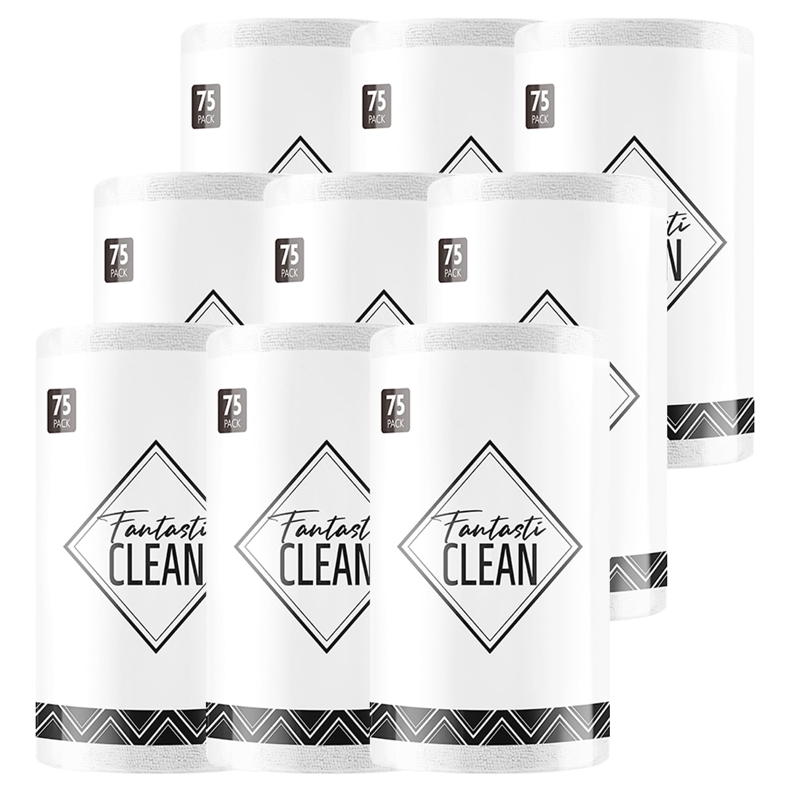 Tear-Away Microfiber Cleaning Cloth Roll