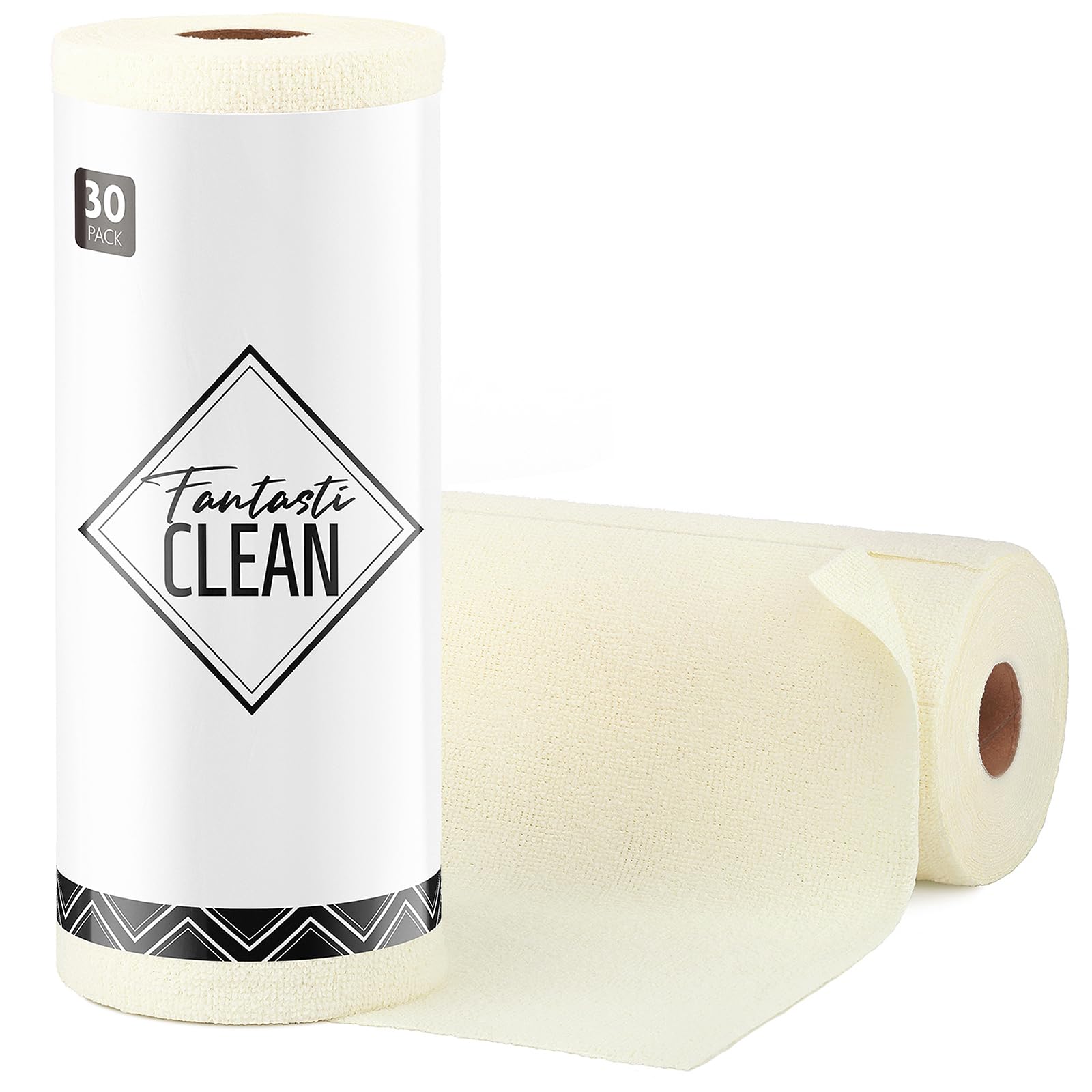 Tear-Away Microfiber Cleaning Cloth Roll