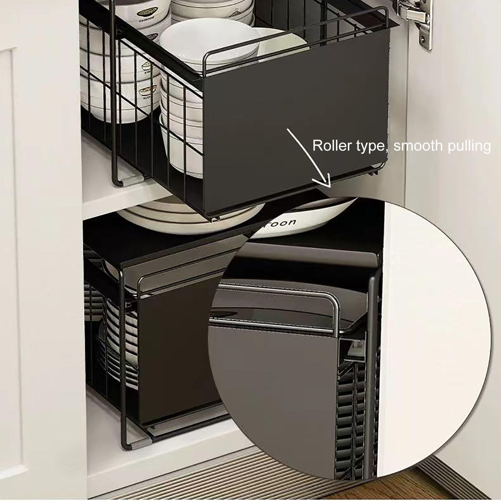 Pull-Out Under Sink Storage Rack