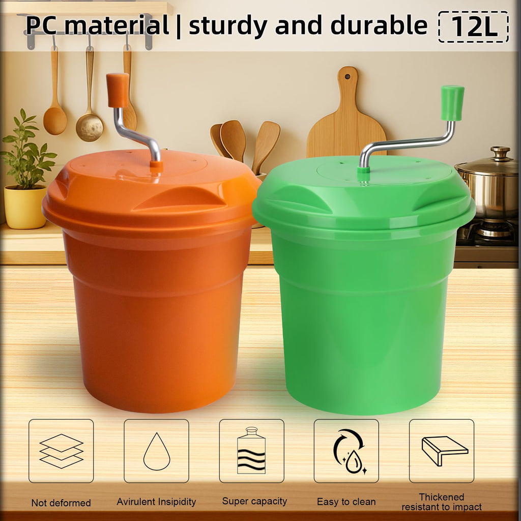 2-in-1 Rotating Colander & Bowl Set