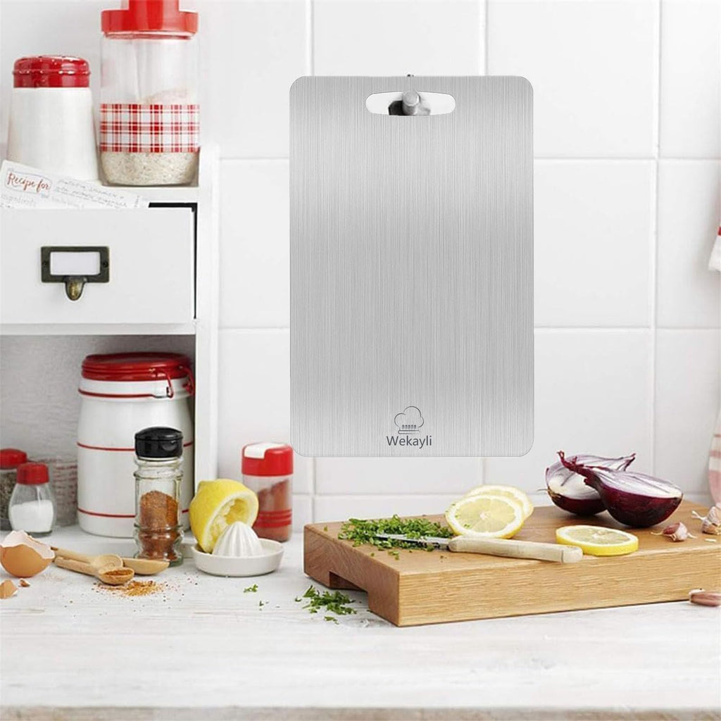304 Stainless Steel Cutting Board Set (3-Piece)