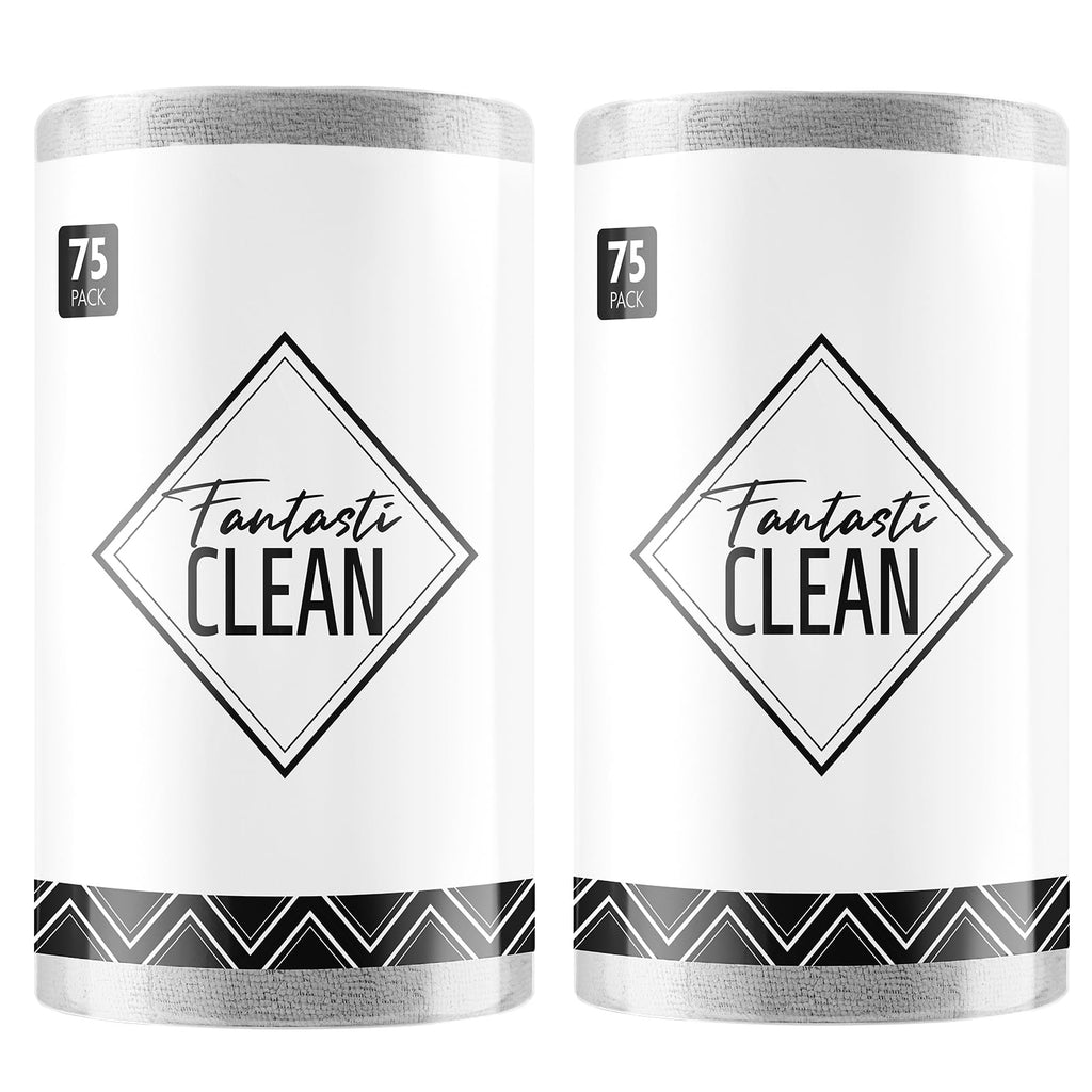Tear-Away Microfiber Cleaning Cloth Roll