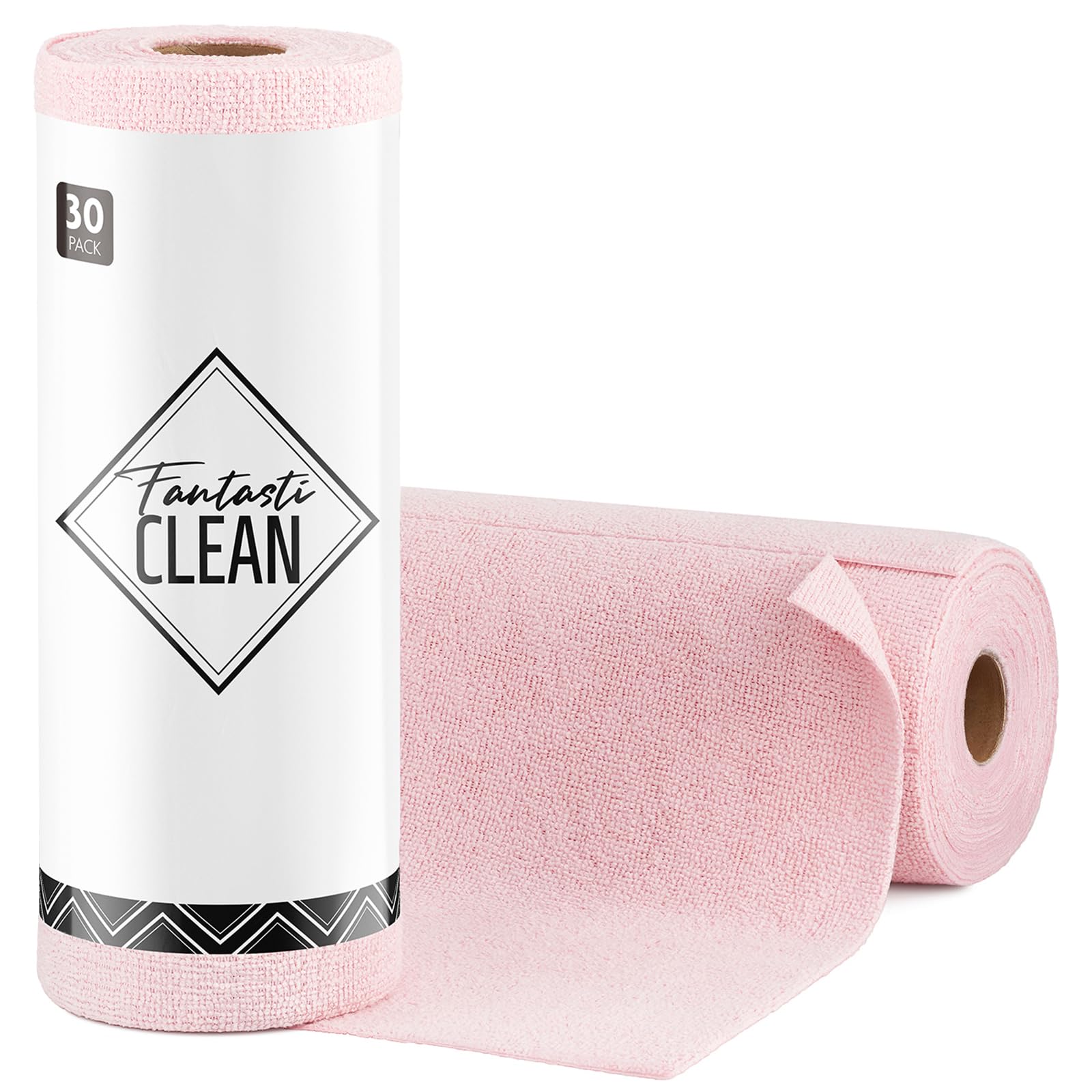 Tear-Away Microfiber Cleaning Cloth Roll
