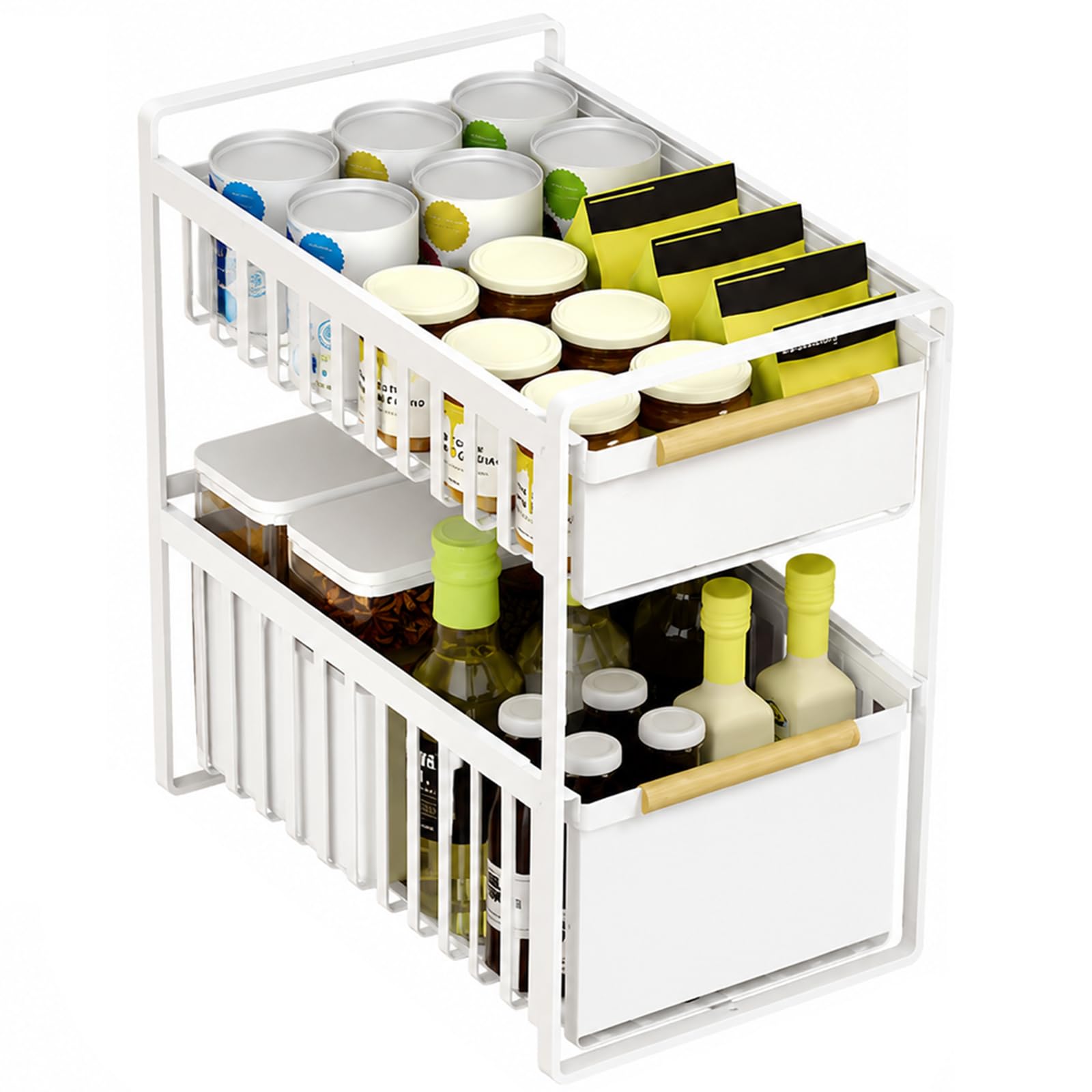 2-Tier Pull-Out Under Sink Organizer