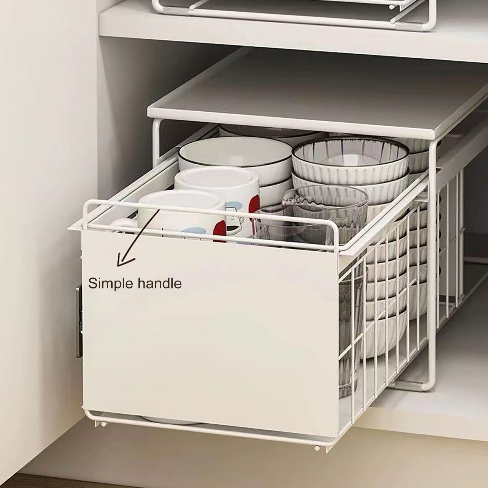 Pull-Out Under Sink Storage Rack