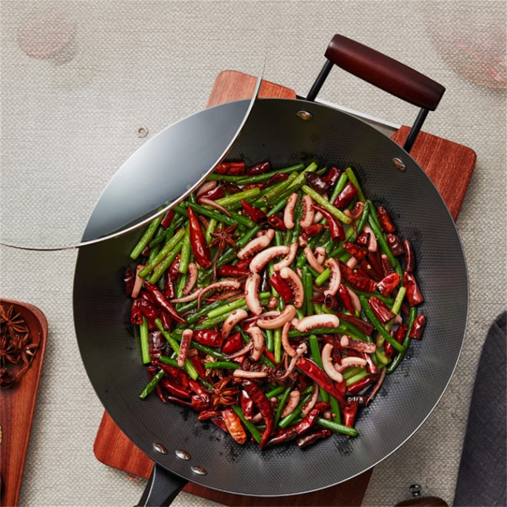 Non-Stick Cast Iron Frying Pan for Induction & Gas