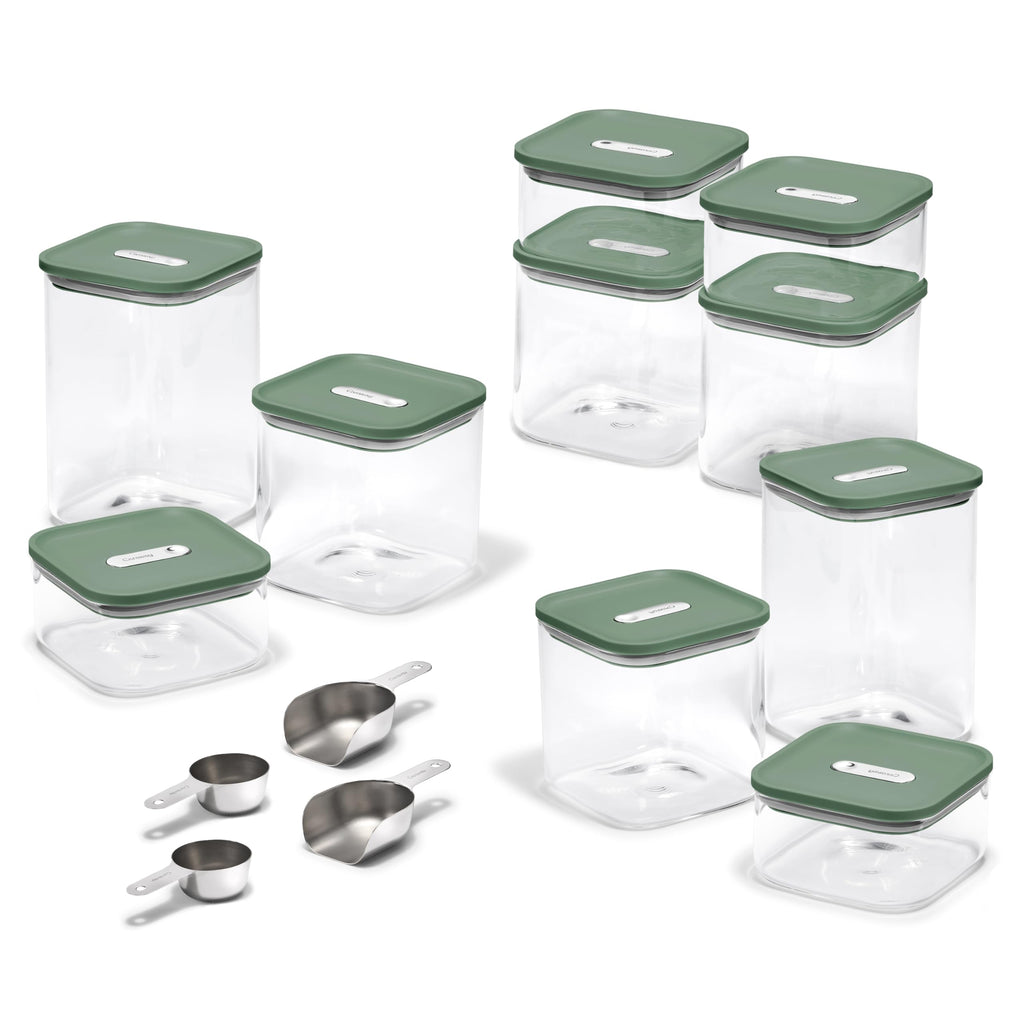 Glass Airtight Food Storage Container Set