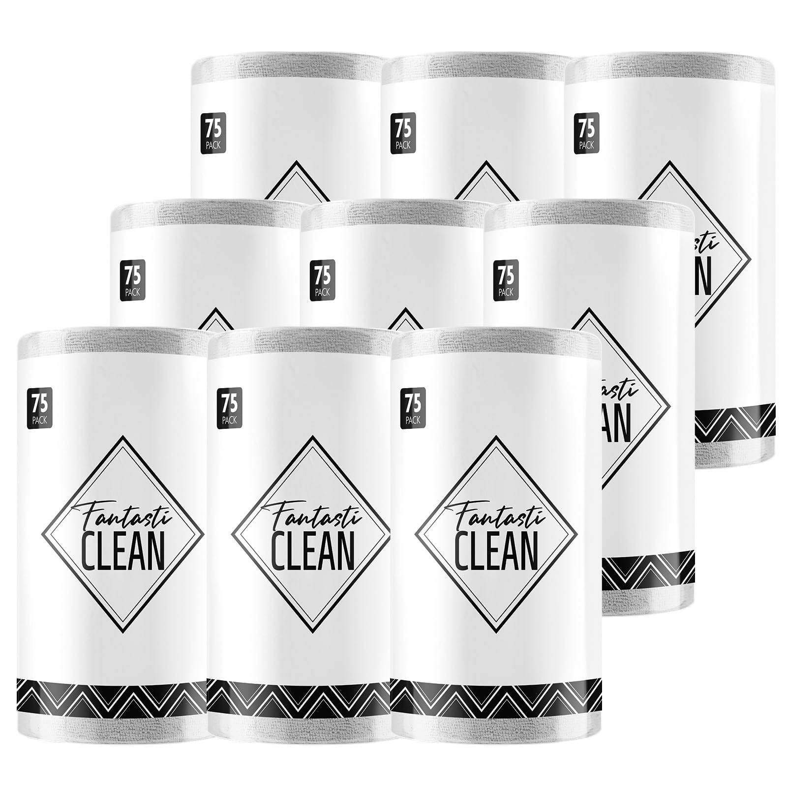 Tear-Away Microfiber Cleaning Cloth Roll