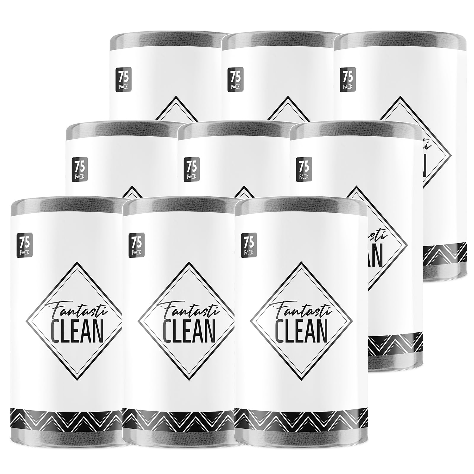 Tear-Away Microfiber Cleaning Cloth Roll