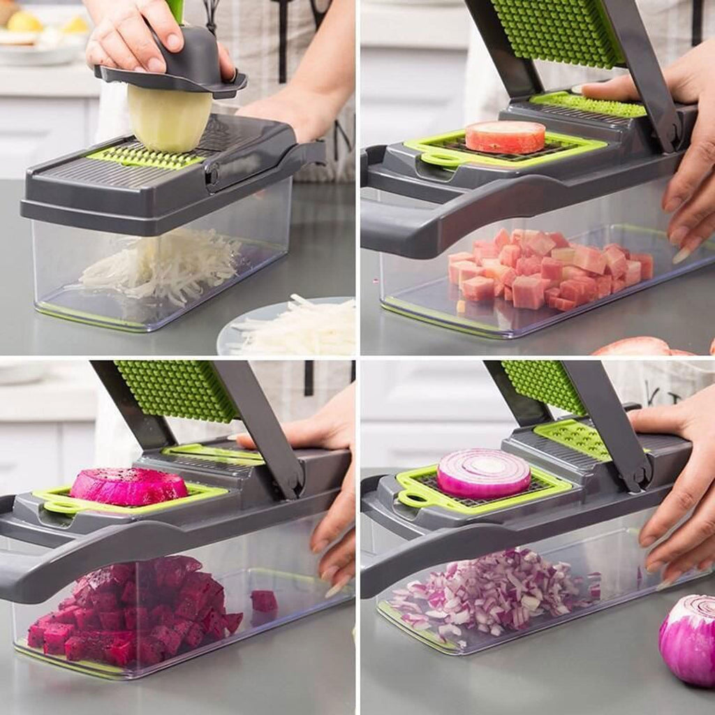 8-in-1 Vegetable Cutter & Fruit Slicer Set