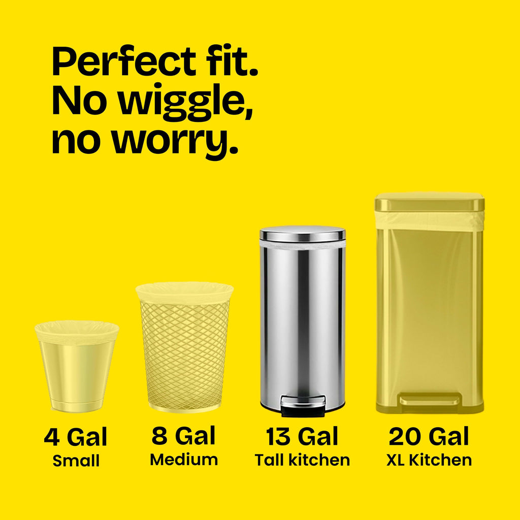 ForceFlex 13-Gallon Kitchen Trash Bags (140-Count)