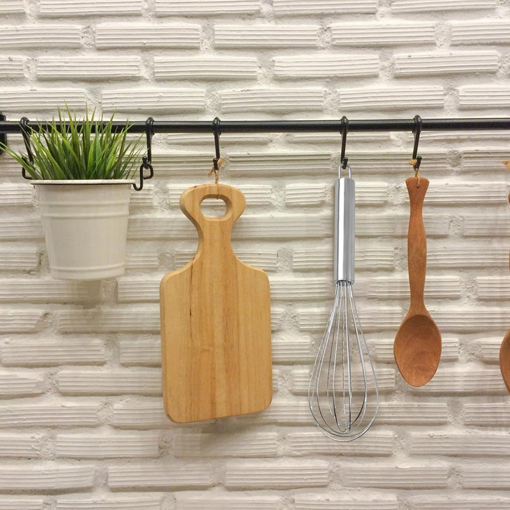 Stainless Steel Push Egg Whisk
