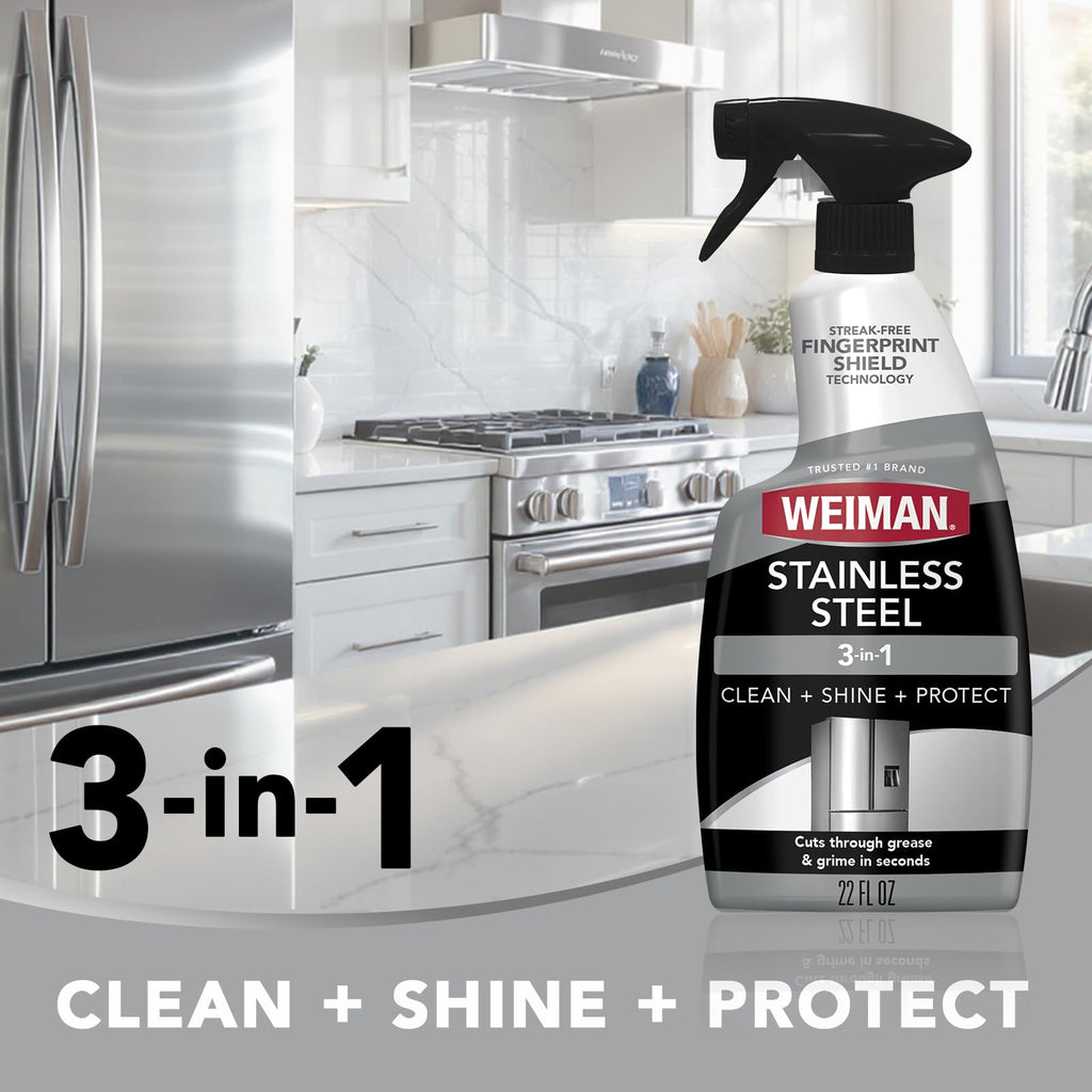 Weiman Stainless Steel Cleaner and Polish Fl Oz
