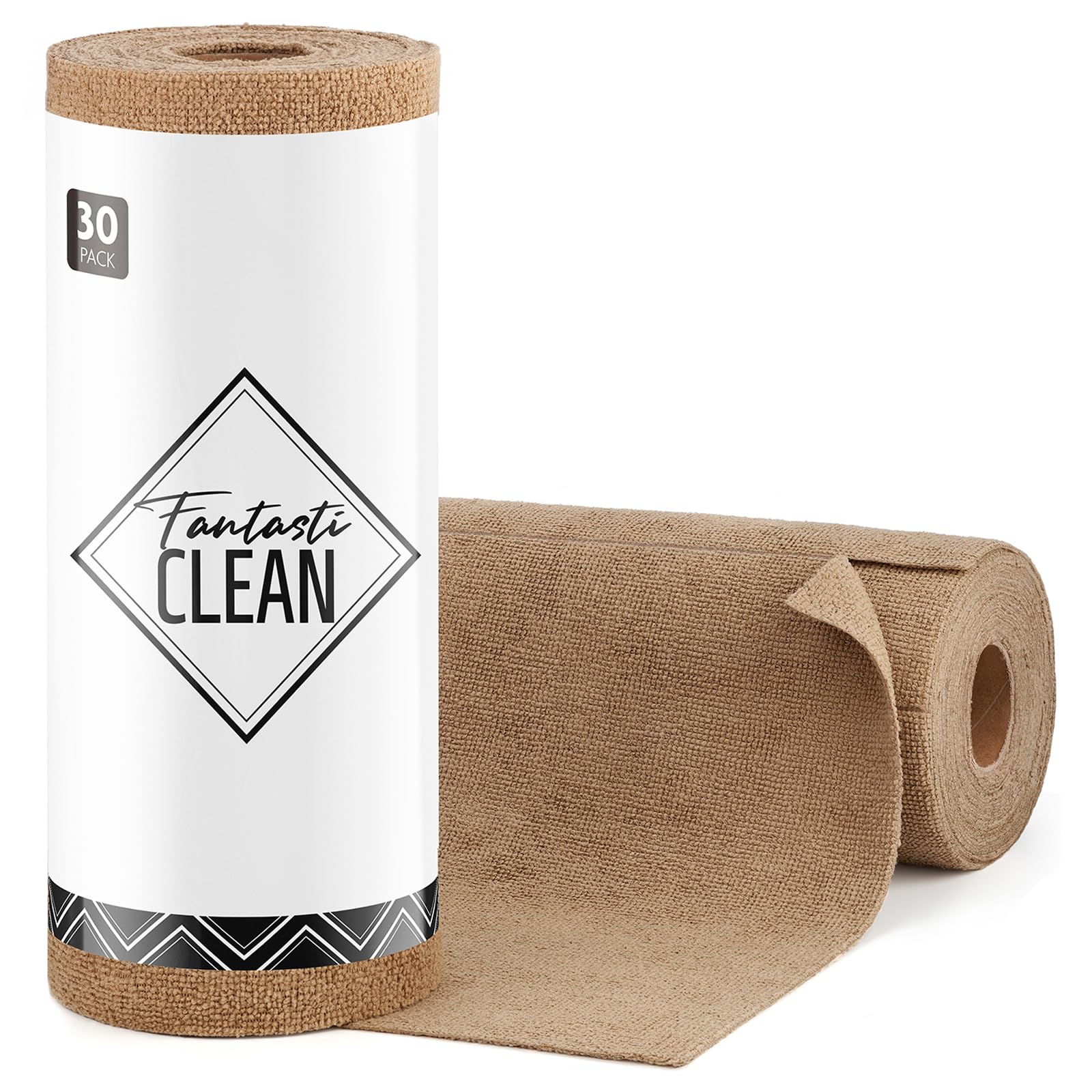 Tear-Away Microfiber Cleaning Cloth Roll