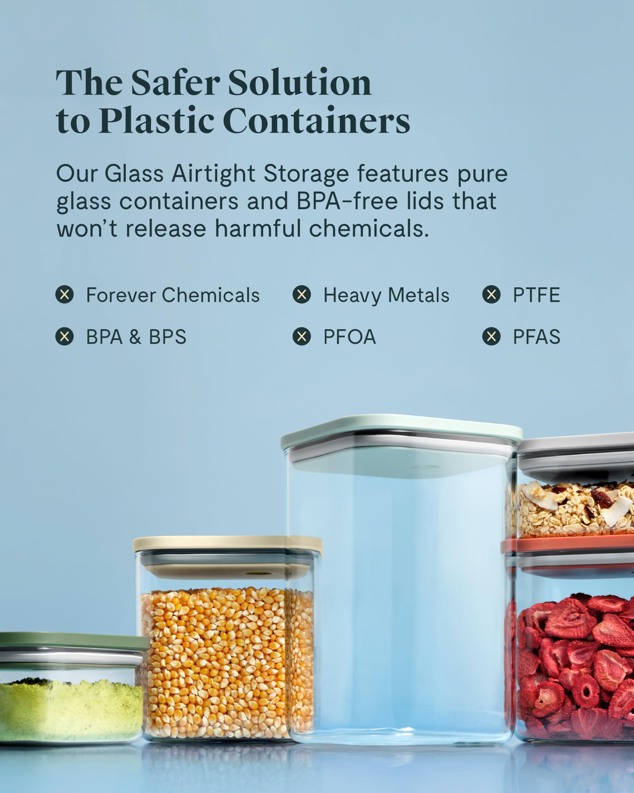 Caraway Glass Airtight Container Bundles - Food Storage Container